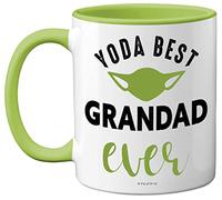 Stuff4 Yoda Best Mug, Grandad from Grandchildren