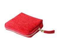 Stuffdatas Travel Jewelry Case, Gettoreach Travel Jewelry Case, Travels Coin Purse Jewelrys Organizer, Portable Mini Jewelrys Box for Women, Portable Necklace Organizer with Zipper (Watermelon Red)