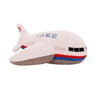 Stuffed Airplane Toy Kids Soft Cushion Large Pillow Dolls Simulation Aircraft 40cm Comfortable Sleeping Companion for Children (B, One Size)