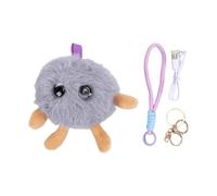 Stuffed Animal AI Robot with Voice Recognition, for Kids Ages 3-6 (Gray)