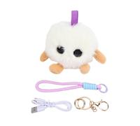 Stuffed Animal AI Robot with Voice Recognition, for Kids Ages 3-6 (White)