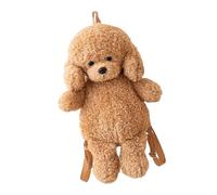 Stuffed Animal Backpack Dog Shaped Realistic Cute Purse