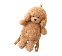 Stuffed Animal Backpack Stuffed Adjustable Realistic Dog Shaped Purse
