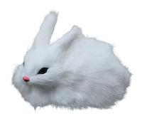 Stuffed Animal Bunny Soft Plush Rabbit Toys Figurine for Home Table Soft Sleeping Bunny Doll for Living Room Bed Shelf Nursery Bedroom Couch Sofa Decorations