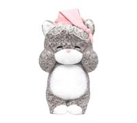 Stuffed Animal Cat - 13.8 Inch Soft Cute Sleepy, Soft Plush Kitten Pillow, Cute Stuffed Doll, Toy Cat For Kids Adults, Living Room Sofa Bed Chair Bedside Desk, Home Car Decoration