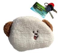 Stuffed Animal Coin Purse | Cartoon Bear Zipper Animal Change Purse,Portable Kids Key Case, Funny Card Holder, Money Bag for Girls Women