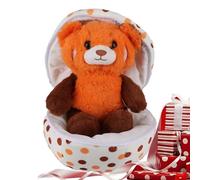 Stuffed Animal - Cute Easter Egg Shaped Zipper Decoration for Kids Women Men Boys Girls Teens Adults Bedroom Shelf Tabl