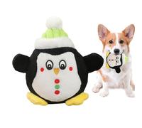 Stuffed Animal Dog Toy - Stuffed Christmas-theme Plush Interactive Dog Toys | Chattering Christmas-theme Comfort Toy For Puppy Teething, Behavioral Training For Small, Medium, Large Dogs