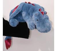 Stuffed Animal for Adults Kids Anxiety Relief, Cute Soft and Sturdy Dragon Plush Toy, Kawaii Plush Pillow Sensory Toys Christmas Birthday Gifts for Girls Boys (blue, 110cm)