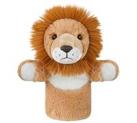 Stuffed Animal Hand Puppets | Plush Lion Giraffe Storytelling Toys - Storytelling Puppets Props - for Teachers Educators Preschoolers Childcare Centers Playroom Classroom Birthday Parties