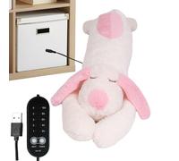Stuffed Animal Heating Pad Dog - Heatable Dog Plush | Electric USB Stuffed Toy Heating Pad Automatic Shut-Off Adjustable Temperature for Belly Back Shoulder Neck Period Kids Boys Adults