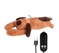 Stuffed Animal Heating Pad Dog,Plush Warm Dog Toy - Automatic Shut-Off USB Electric Adjustable Temperature Stuffed Toy for Neck Shoulder Back Belly Period Comfort Girls Boys Adults