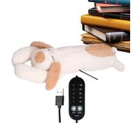 Stuffed Animal Heating Pad Dog - Warmth Dog Plush - Adjustable Temperature USB Stuffed Toy with Automatic Shut-Off for Shoulder Back Neck Belly Period Kids Boys Girls Christmas