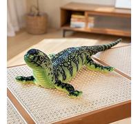 Stuffed Animal Lizard Plush Toy, Soft Realistic Lizard Stuffed Animal 29 Inch Long Simulation Chameleon Stuffed Hugging Pillow Plushie Toy Christmas Halloween Birthday Party Decoration Prank Props