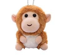 Stuffed Animal Monkey Keychain Cartoon Portable Collectible