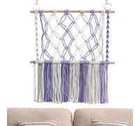 Stuffed Animal Net Bag Hand Woven Macrame Organizer