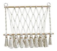 Stuffed Animal Net or Hammock Wall Hanging Stuffed Animal Net Cotton Rope Toy Hammock Storage for Kid Room Bedroom Playroom Decor