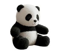 Stuffed Animal Pandas, Huggable Plush Panda Pillow, Heavy Duty Soft Cuddly Companion, Cute Animal Doll for Women, Men, Girls, Boys, Home, Bedroom, Gift Giving, Black and White