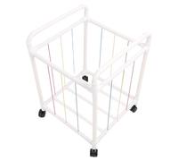 Stuffed Animal Storage, 19.69 x 19.69 x 19.69 in Stuffed Animal Holder with Elastic Bands, Plush Zoo Animal Organizer Shelf for Nursery and Playroom (Double Armrest Full Rope)