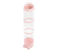 Stuffed Animal Storage Tube, 130cm Large Capacity Toy Organizer Transparent Plastic Vertical Plush Display Bucket for Kids Bedroom Playroom (Pink)