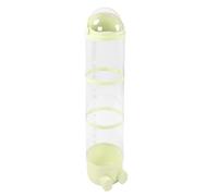 Stuffed Animal Storage Tube, Large Capacity Cute Stuff Animal Organizer Stuffed Animal Zoo Storage, Vertical Clear Storage Tube for Stuffed Animals for Bedrooms, Living Rooms (Green)