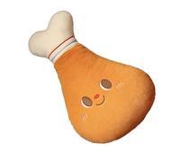 Stuffed Animal with Bread, Plush Pillow with Funny Food | Plush Hamburger with Chicken Leg and Bread Dolls, Collectible Dolls, Home Decor for Living Room, Bedroom, Bedroom