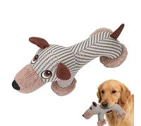 Stuffed Animals for Dogs | Squeaky Animal Design Teether,Aggressive Dog Chew Toys - for Heavy Chewers Small Medium Breed Pets Teething Boredom Relief Enrichment