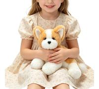 Stuffed Animals for Kid Realistic Lying Down Sleeping Puppy Doll