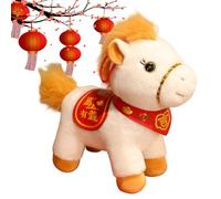 Stuffed Animals for Kid - Stuffed 2026 Year Of The Horse Figurine,Animal Plush Toy | for Living Room Shelf Table Study Nursery Car Sofa Couch