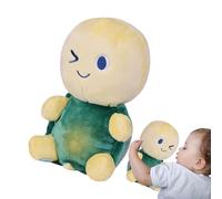Stuffed Animals Sleep Soothers, Turtle Crab Dolphin Plush Toys with Music Light, Adorable Sensory Soothing Dolls for Babies and Kids Sleeping Comfort, 11.81x7.09x6.3 inches