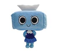 Stuffed Anime Toy- A cute blue cartoon stuffed animal and baby plush; a soft figure toy ideal for room decor, kids, and collectors.