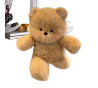 Stuffed Bear Doll,Collectible Cuddly - Bed Decor Plush Running Bear - for Kid Boys Girls Children Girlfriend Boyfriend Mother Nursery Photo Prop Birthday New Year Bedroom