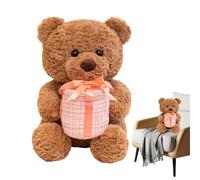 Stuffed Bear Doll, Cute Small Plush, Soft Cuddly Toy for Kids Adults, for Special Occasions, Valentine’s Day, Birthday