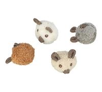 Stuffed bear toy for cat Trixie