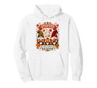 Stuffed Beyond Reason Funny Thanksgiving Gnomes Pullover Hoodie
