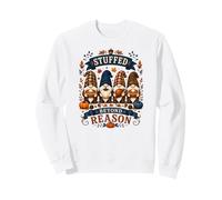 Stuffed Beyond Reason Funny Thanksgiving Gnomes Sweatshirt