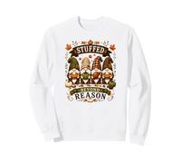 Stuffed Beyond Reason Funny Thanksgiving Gnomes Sweatshirt