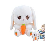 Stuffed Bunny - 12inch Cute Room Decor Huggable Doll - Stuffed Animals Cute Bunny Plush for Kids | for Sofa Living Room Bedroom Comfort Boys Girls Kids Collectors