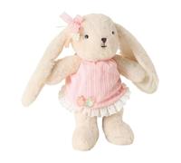 Stuffed Bunny | Cuddly Dolls Wearing Clothes,Cute Bunny Plush,for Birthday Party Home Bedroom Preschool Daycare Holiday