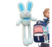 Stuffed Bunny Plush, 11.81-Inch Easter Bunny Plush Doll | Decoration Things, Charm, Ultra-Soft Comfort, Stretchy Keychain Pendant for Girlfriends Sisters
