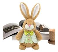 Stuffed Bunny Plush Toy, Cute Doll, Sitting Bunny Plush Animal, Soft Adorable Rabbit Toy, Decorative Figure, for Girl Boy Easter Basket Valentines Birthday Party Favors Sofa Couch Home Decor