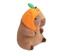 Stuffed Capybara | Cartoon Cute Frog,Plush Dolls Stuffed Animals Doll - for Birthday Living Room Sofa Desk Home Shelf Fans Friend Kids Girls Boys Enthusiasts
