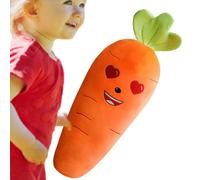 Stuffed Carrot Plush - 45cm Easter Carrot Throw Pillow,Decorative Stuffed Toy for Spring Autumn Easter Party Supplies