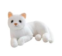 Stuffed Cat - 12inch Plush Toy, Long Lasting Pp Cotton | Soft Realistic Throw Pillows, Girls Kitten Stuffed Doll For Home Office Dorm Car Sofa Nursery Birthday Holiday Party Favors Presents