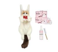Stuffed Cat Backpack Ample Space Plush Bag