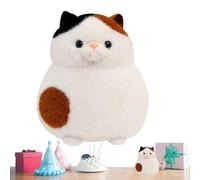Stuffed Cat Doll - Soft Cute Plush Animal Toy, Adorable Cartoon Cushion | Bedtime Plush For Living Room, Children’s Room, Sofa, Game Room Or Bedroom Relaxing, Napping, Gift Giving Moments