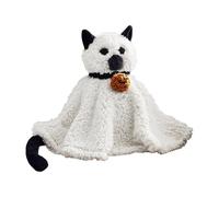 Stuffed Cat Ghost - Soft Plush Pillow, Halloween Decoration | Stuffeds Halloweens Huggers Pillows, Cute Cat Ghosts Plushs Toy for Girls, Boys, and Kids, Birthday Party Decorations