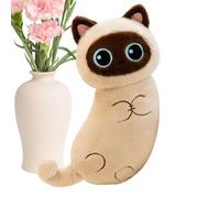 Stuffed Cat Plush - 20.8x10.6x2.3 Inches fabric Animal Toy, Soft Cute Decorative Cushion, timeless Bedroom Desk Sofa Display | Gift for Girls Boys Women Men Home Indoor Decoration Collectible