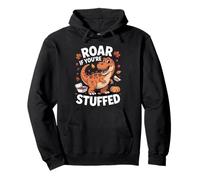 Stuffed Dinosaur Thanksgiving Humor T-Rex Tyrannosaurus Pullover Hoodie