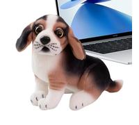 Stuffed Dog | Cute Soft Figure | Realistic Plush Stuffed Animals Dog - for Kids Adults Teens Students Teachers Sofa Car Interior Bedroom